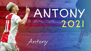 Antony • Gols, Habilidades e assistências pelo Ajax em 2021