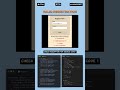 PASSWORD VALIDATION using html css Javascript #coding #programming