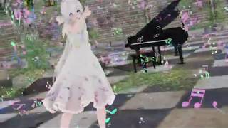 【MMD】弱音ハクで、Re:『ミュージックミュージック』