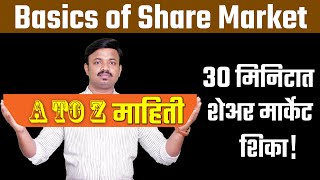 शेअर मार्केटमध्ये सुरुवात कशी करावी? Share Market Basics for Beginners in Marathi | Sanket Awate
