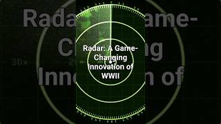 THE ULTIMATE SECRET WEAPON OF WORLD WAR II: RADAR REVEALED! #shorts