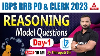 IBPS RRB Clerk & PO Reasoning Model Questions In Telugu | Day 1 | Adda247 Telugu