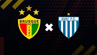 BRUSQUE X AVAÍ AO VIVO COM IMAGENS