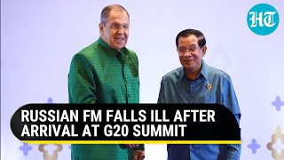 Putin’s minister Lavrov hospitalised ahead of G20 Summit in Bali | How Russia responded