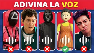 Adivina El Personaje De EL JUEGO DEL CALAMAR 2 🔊 🦑 🎲 Adivina La Voz - Squid Game 2