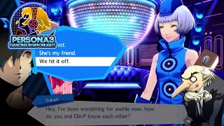 How Do Makoto And Elizabeth Know Each Other? (All Dialogue Choices) | Persona 3 Dancing In Moonlight