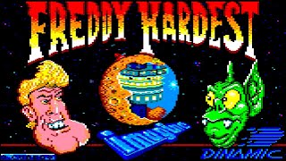 Amstrad CPC Longplay - Freddy Hardest (1987)