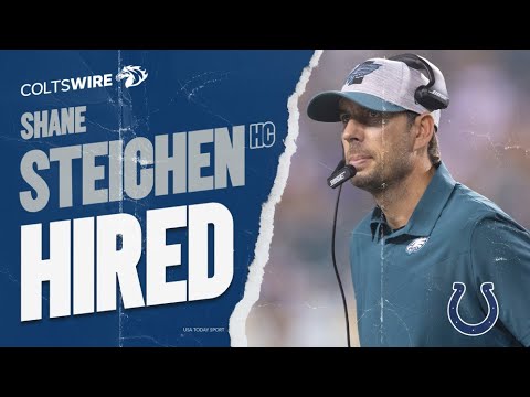 Colts Hire Eagles OC Shane Steichen As Head Coach - YouTube