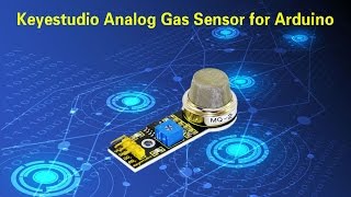 30 in 1: keyestudio MQ2 analog gas sensor module