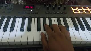 Yedetthu Mallele Song Keyboard Cover ( Notes ) || Majili Song Keyboard Notes 2019