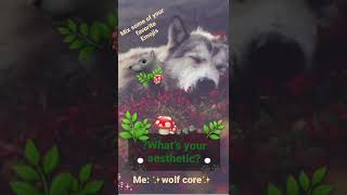 #aesthetic #wolfcore #question #emojis