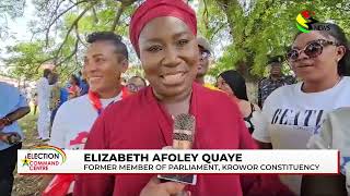 #NPPDecides: Elizabeth Afoley Quaye, speaks on the elections and calls for unity in the aftermath.