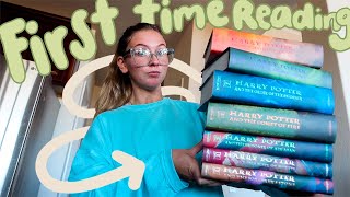 I read Harry Potter for the first time.. 🪄📖✨⎮ part 1