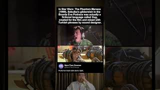 In Star Wars: The Phantom Menace (1999), Sebulba spoke a made-up language called Dug