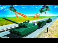 Launching MASSIVE AMBUSH Against Modern Warfare Military CONVOY ESCORT in Ravenfield!