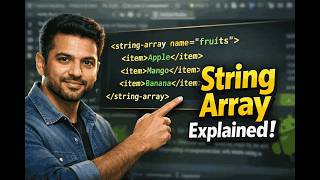 Android String Array Resources in Hindi | Step by Step Tutorial for Beginners #android #stringarray