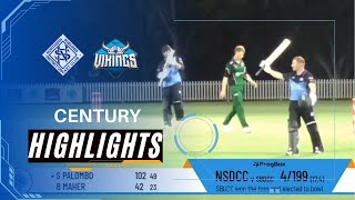 Scott Palombo's Century | Norths vs Souths | Men's 1st Grade | 2024/25 | KFC T20Max