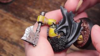 How to Wet Blend a Cloak - IronSkull's Boyz (Part 2)  -  Warhammer Underworlds Shadespire