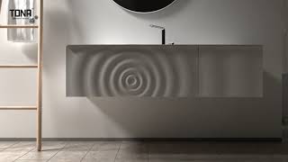 Wave - Unique Bathroom Vanity - TONA