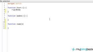 Unity 3d Tutorial 1 5 Unity Scripting via JavaScript
