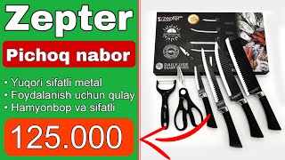 Zepter pichoq nabor narxlari | Pichoq nabor narxlari | Pichoq narxlari | PICHOQLAR TO'PLAMI