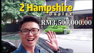 【贤居】汉普瑟公寓，2 Hampshire KLCC 舒适型公寓，2梯1户，7房7卫