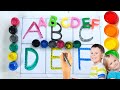 ABC for Kids | Alphabet writing for kids | A to Z | Write the alphabet along the dotted line