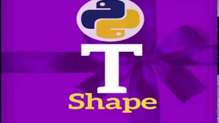 #20 Using Python Program Printing Patterns For Beginners By B.Mandal | T Shape