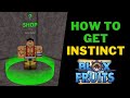 How To Talk With Instinct Teacher | How To Get Instinct V1 | Roblox Blox Fruits