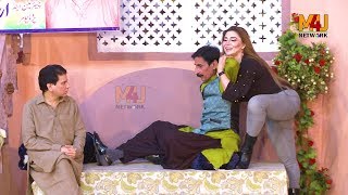 Zafri Khan and Khushboo With Iftikhar Thakur Stage Drama Kurian Tik Tok Full Comedy Clip 2019