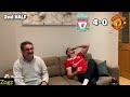 UNITED & LIVERPOOL FANS REACTION TO LIVERPOOL 7-0 MAN UNITED  FANS CHANNEL