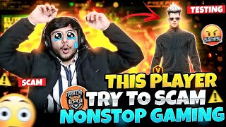 Nonstop Gaming 😱 Found Scammer on Live Testing || To Join NG E-SPORTS 🔥 - Garena Free Fire