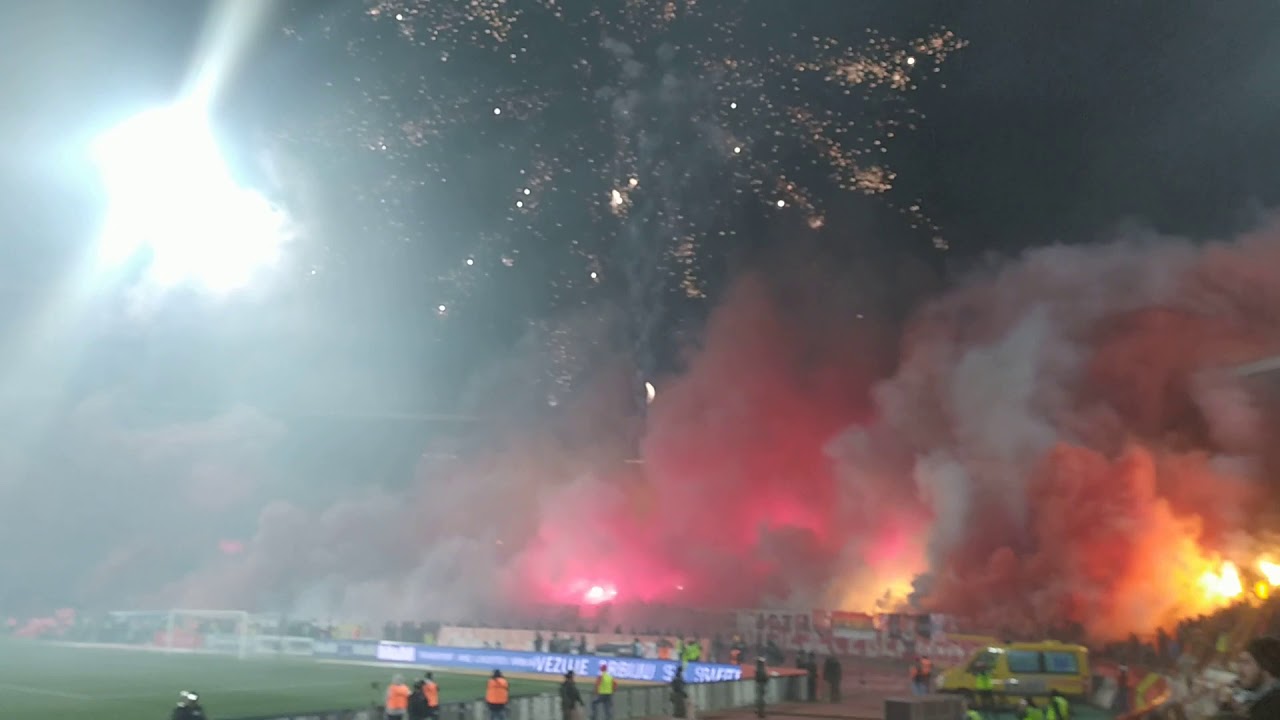 Derby Belgradu 1.03.2020. Belgrad - YouTube