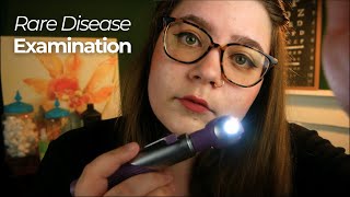 Rare Disease Diagnostic Examination (Palpation, Eye Chart, Range of Movement Testing) 🩺 Medical ASMR