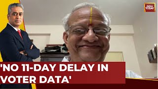 Official Data Is Available On Website On 3rd Day: Former CEC N Gopalaswami On ECI Poll Data Delay