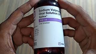 epilex oral solution | epilex syrup composition| sodium valproate oral solution |