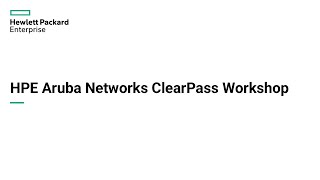 HPE Aruba Networking ClearPass Workshop - Getting Started #1 - Importing the ClearPass VM in ESXi