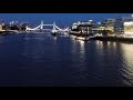 Walking Journeys, A night in London from London Bridge toTower Bridge FULL HD 1440p