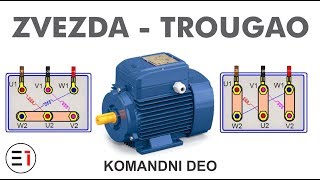 ZVEZDA TROUGAO Komandni deo | Star-Delta starter, How to wire