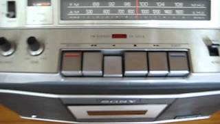 Sony CF-550A AM/FM Stereo Cassette-Corder