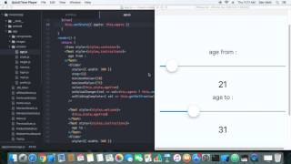 react native slider component demo