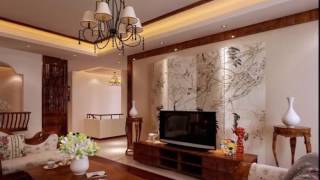 Asian wall decorating ideas