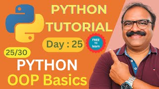 Python Day 25 – Object-Oriented Programming Basics in Python (Class & Object Explained Simply)