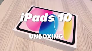 新品開箱 | Unboxing iPad10 256gb | new iPad | 開箱iPad10 粉紅色