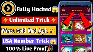 Winzo Gold Unlimited Trick | Winzo Gold Winning Trick | Winzo Gold App H@ck | Tushar Tech