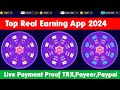 Spin $12 Payeer Payment Proof||lNew TRX-PayPal-Payeer Earning App||How to earn TRX