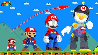 Super Mario Bros. but Mario can Upgrade Myself