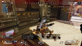 Apex Legends 初心者ながらもかなりがんばった！