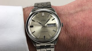 Omega Seamaster Ref. 166.032 steel vintage wristwatch, circa 1970