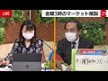 「そこ（底）が知りたい！」【金曜３時のマーケットライブ～bullとbear～】（2022年3月11日）